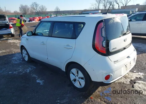 2016 Kia Soul Ev + из США, поврежденный, VIN KNDJX3AE5G7011492
